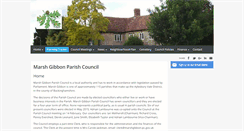 Desktop Screenshot of marshgibbon-pc.gov.uk
