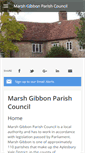 Mobile Screenshot of marshgibbon-pc.gov.uk